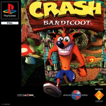 Crash Bandicoot (JP) box cover front